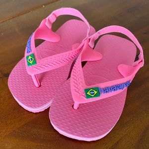 Baby Havaianas sandals Size 4